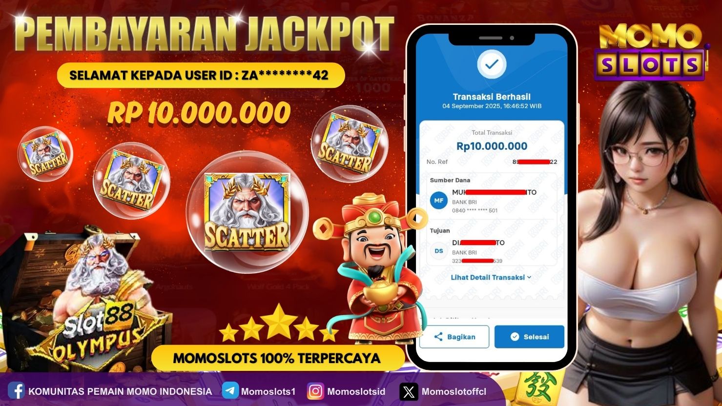 MOMOSLOTS JACKPOT SLOT SLOT88 OLYMPUS